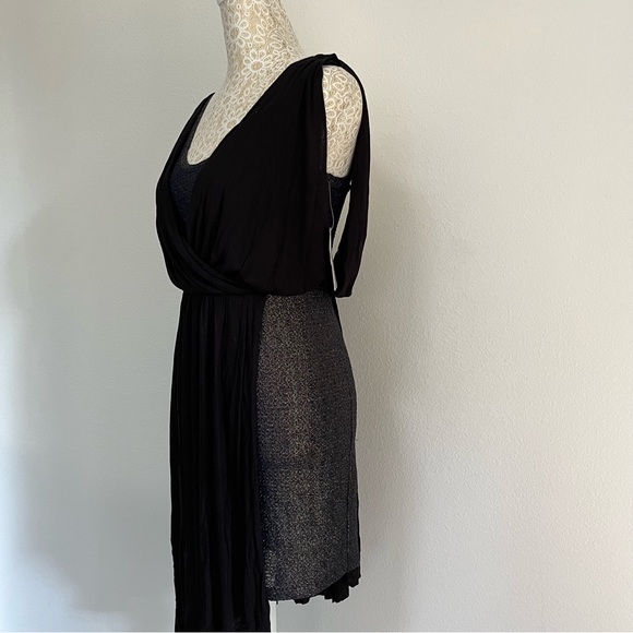 Free People Elenor Draped Contrast Dress - Picture 4 of 9